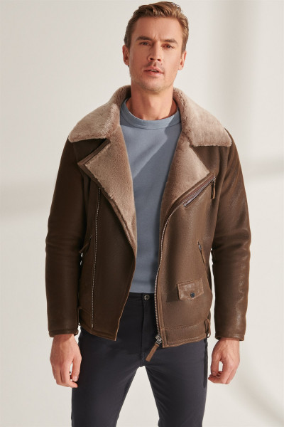 Evan, Lammfelljacke Herren