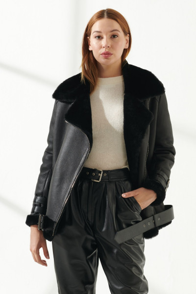 Lynn, Lammfelljacke Damen