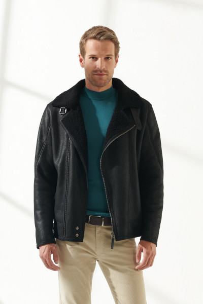 Kenneth, Lammfelljacke Herren