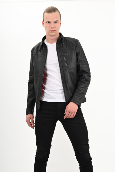 Alfie Lederjacke Herren
