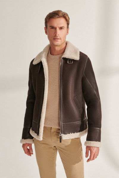 Nelson, Lammfelljacke Herren
