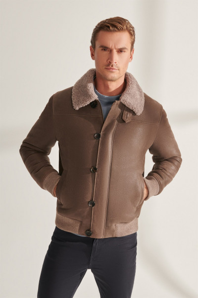 Wilson, Lammfelljacke Herren