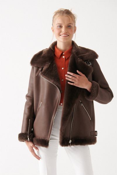 Adele Lammfelljacke Damen