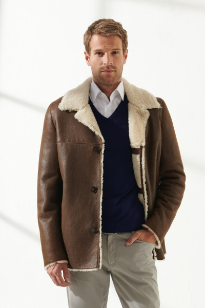 Patrick Lammfelljacke Herren